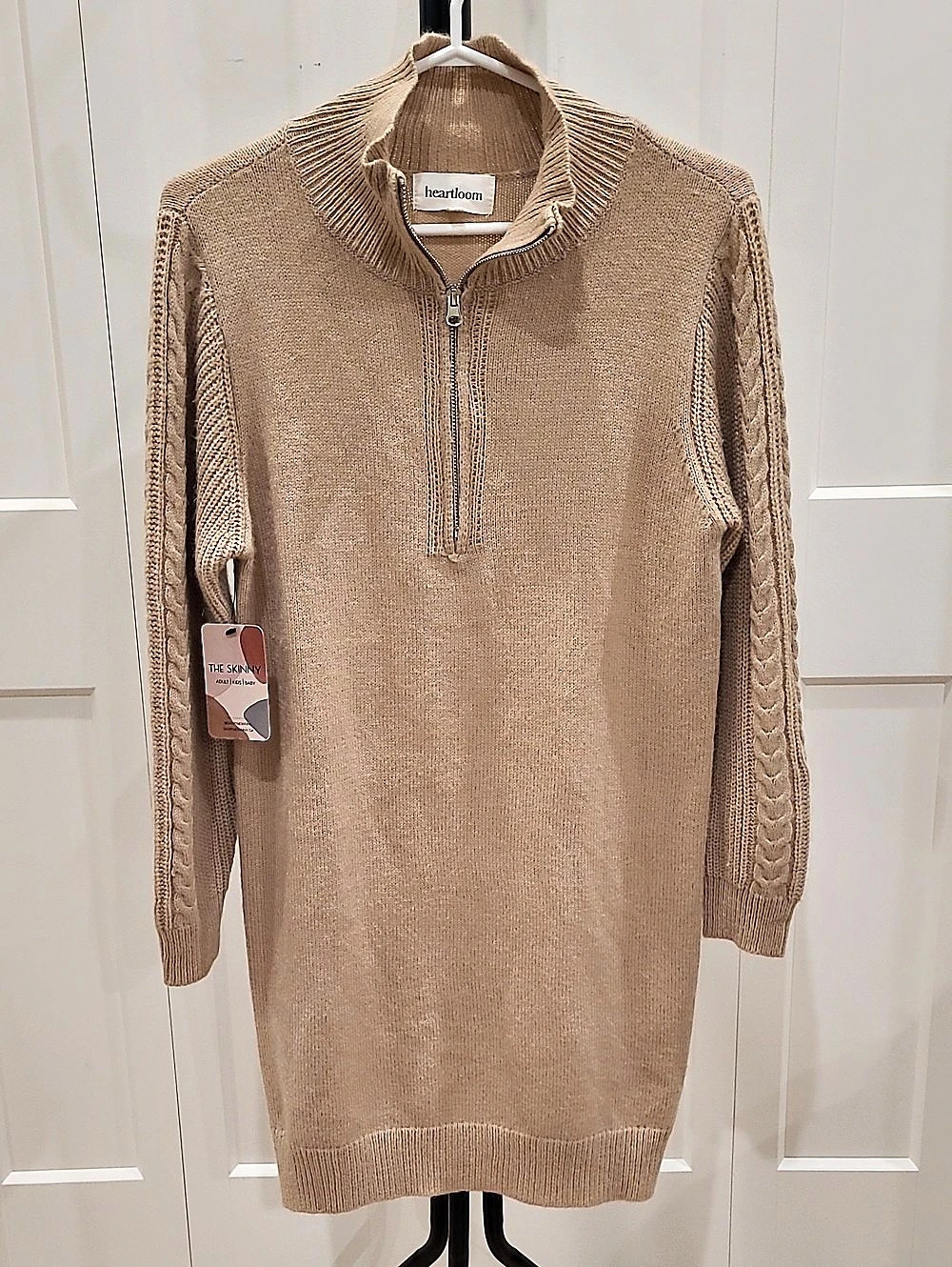 Heartloom Cable Knit Sweater Dress  NWT